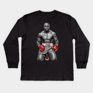 Floyd mayweather Kids Long Sleeve T-Shirt